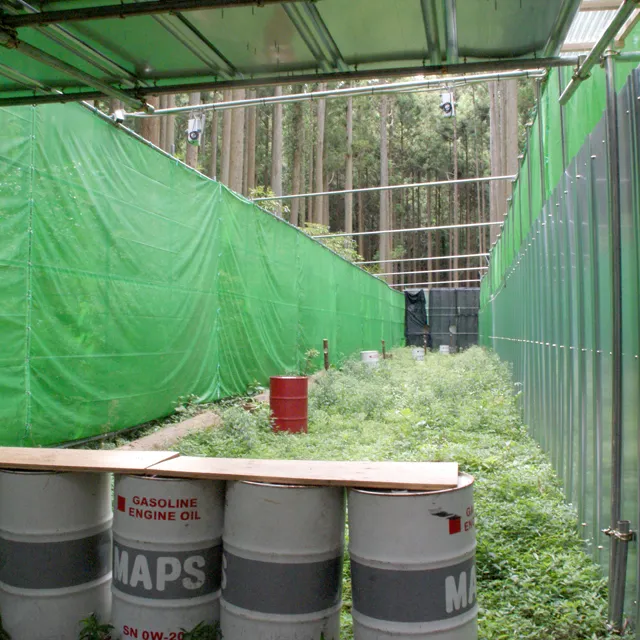 長距離もいけるシューティングレンジ